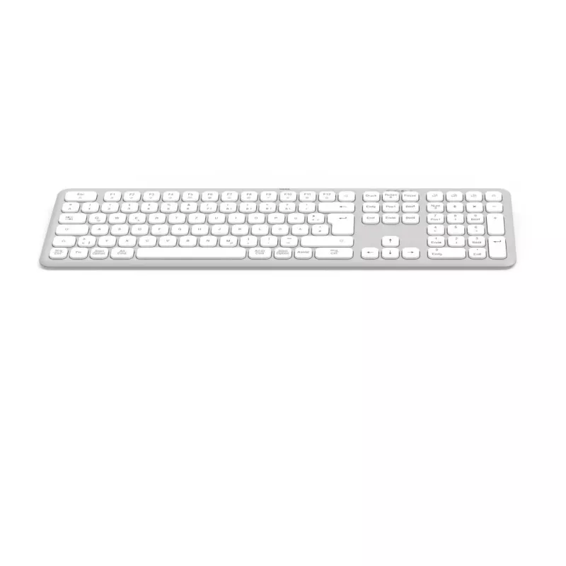 Hama WK-550 klaviatūra Namų/Biuro RF Wireless + Bluetooth QWERTZ vokiška Pilka, Balta