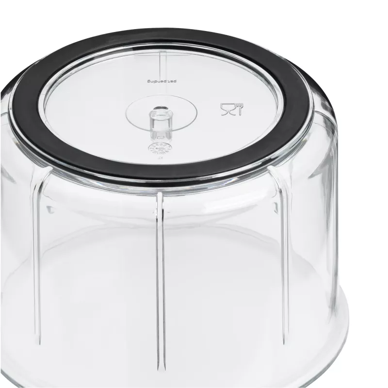 WMF Gourmet 18.7678.6040 rankinis maisto smulkintuvas Juoda, Skaidri