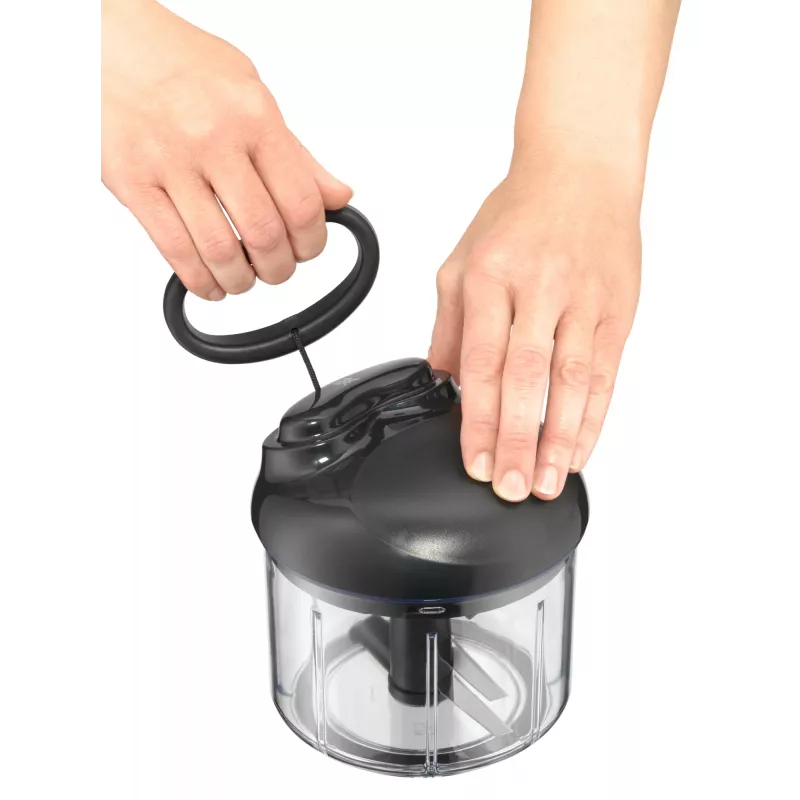 WMF Gourmet 18.7678.6040 rankinis maisto smulkintuvas Juoda, Skaidri