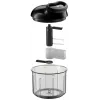 WMF Gourmet 18.7678.6040 rankinis maisto smulkintuvas Juoda, Skaidri