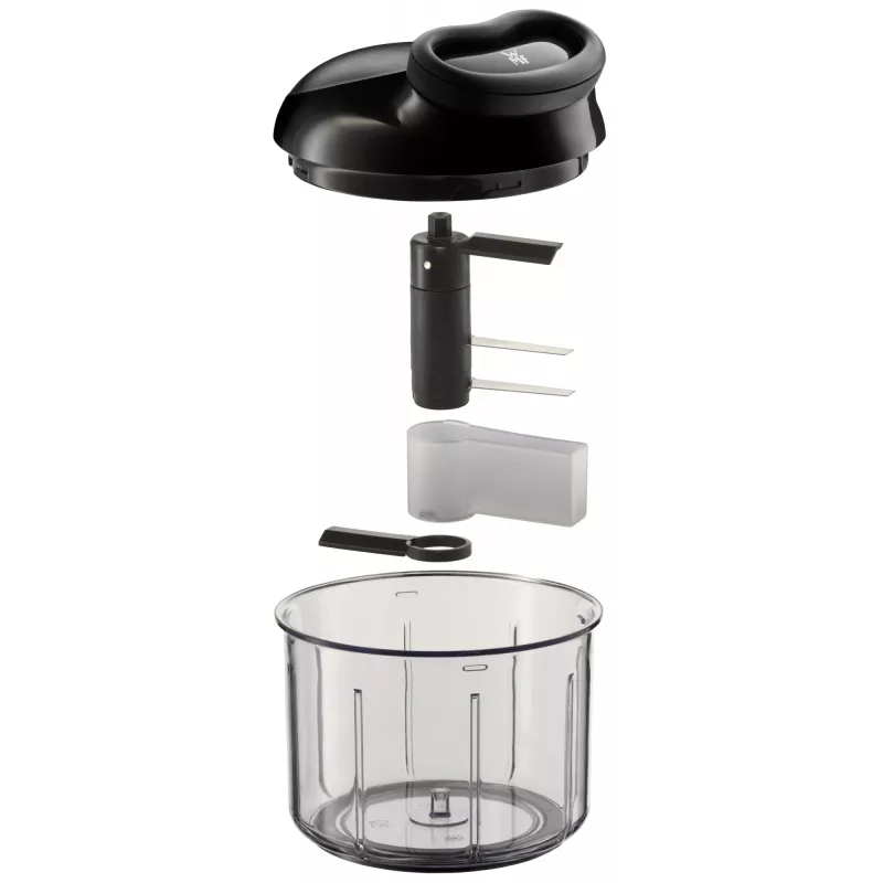 WMF Gourmet 18.7678.6040 rankinis maisto smulkintuvas Juoda, Skaidri