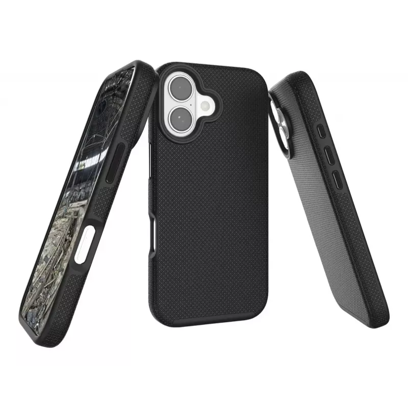 Telefono dėklas JT Berlin Pankow Solid MagSafe apvalkalas, skirtas Apple iPhone 17 — 16 cm (6,3 colio) ekranams, juoda