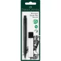 Trintukas-rašiklis Faber-Castell Precision Pen trintukas Plastikinis Juodas, 1 vnt.