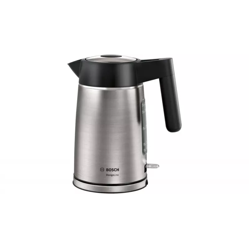 Bosch TWK5P480 elektrinis virdulys 1,7 l 2400 W Juoda, Nerūdijantis plienas