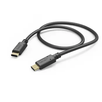 Hama 00187294 USB laidas USB 2.0 1,5 m USB C juodas
