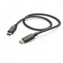 Hama 00187294 USB laidas USB 2.0 1,5 m USB C juodas