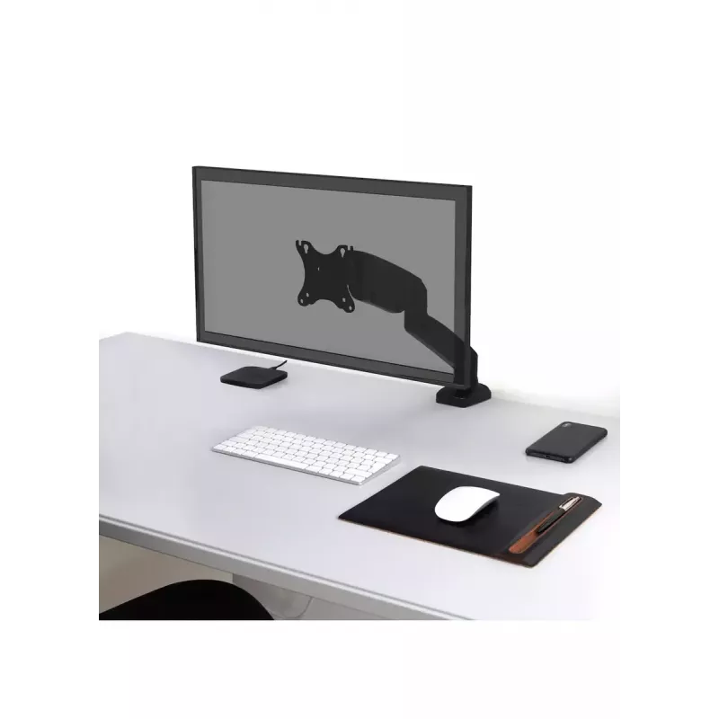 Monitoriaus laikiklis Port Designs 901104 81.3 cm juodas spaustukas VESA 75x75 100x100
