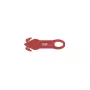 Wedo plėvelės pjaustytuvas raudonas Wedo 44 mm plotis 132 mm ilgis 4 mm storis