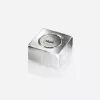 Kūrybinis magnetas kvadratinis Sigel BA705 neodimio sidabrinis 20x20x10 mm