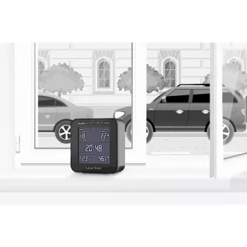 Laserliner AirMonitor PURE juodas temperatūros diapazonas -9,9–50 °C