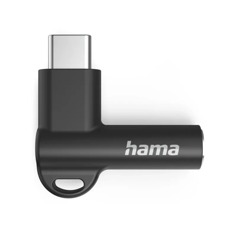 Hama 00201701 kabelio lyties keitiklis USB-C 3,5 mm juodas