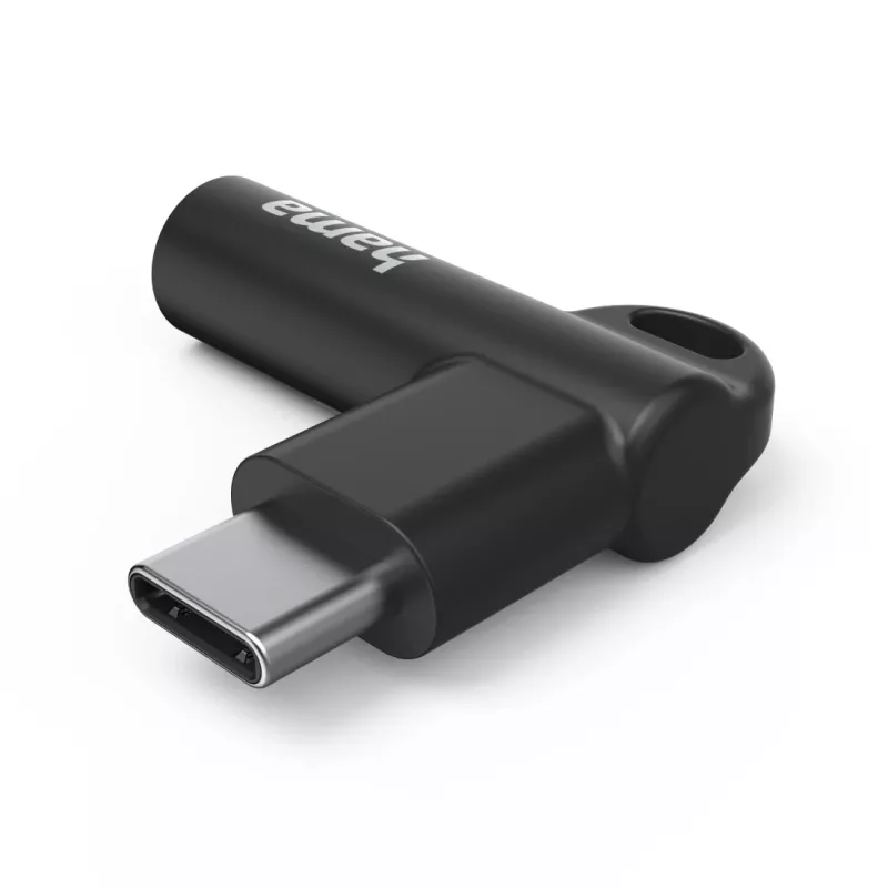 Hama 00201701 kabelio lyties keitiklis USB-C 3,5 mm juodas