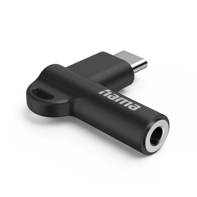 Hama 00201701 kabelio lyties keitiklis USB-C 3,5 mm juodas