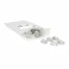 ACT CAT6A praeinantis ekranuotas modulinis RJ45 lizdas Auksiniai kontaktai Sidabrinis Skaidrus