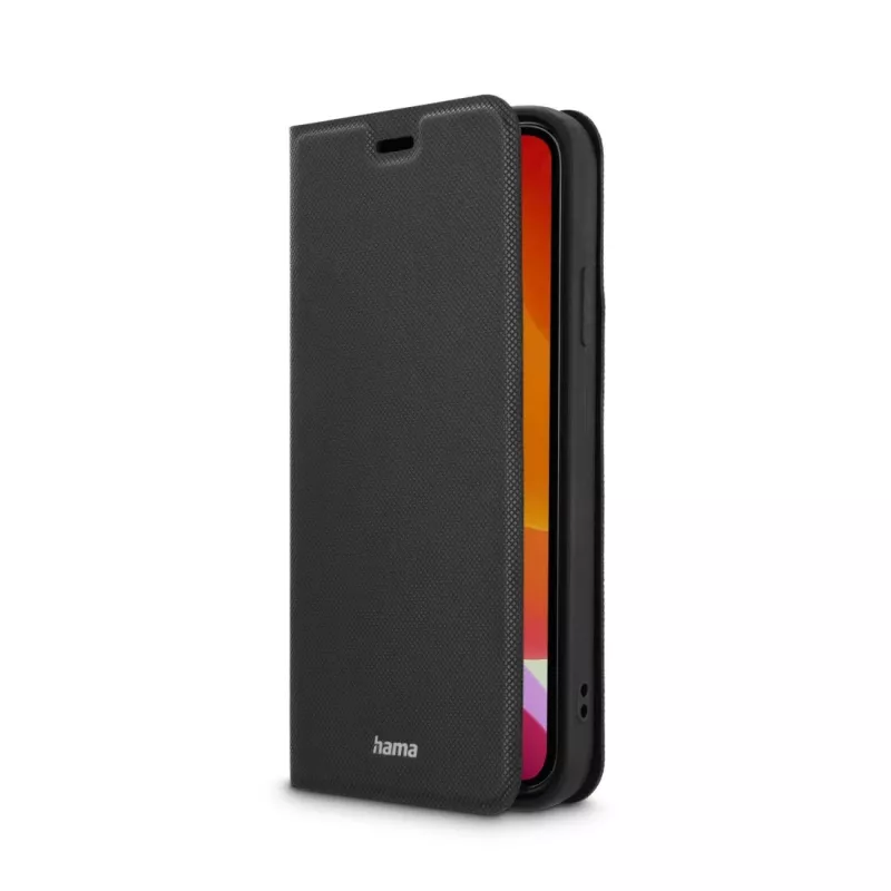Hama 00138185 mobiliojo telefono dėklas 15,5 cm (6,1 col.) Atverčiamas dėklas Juoda