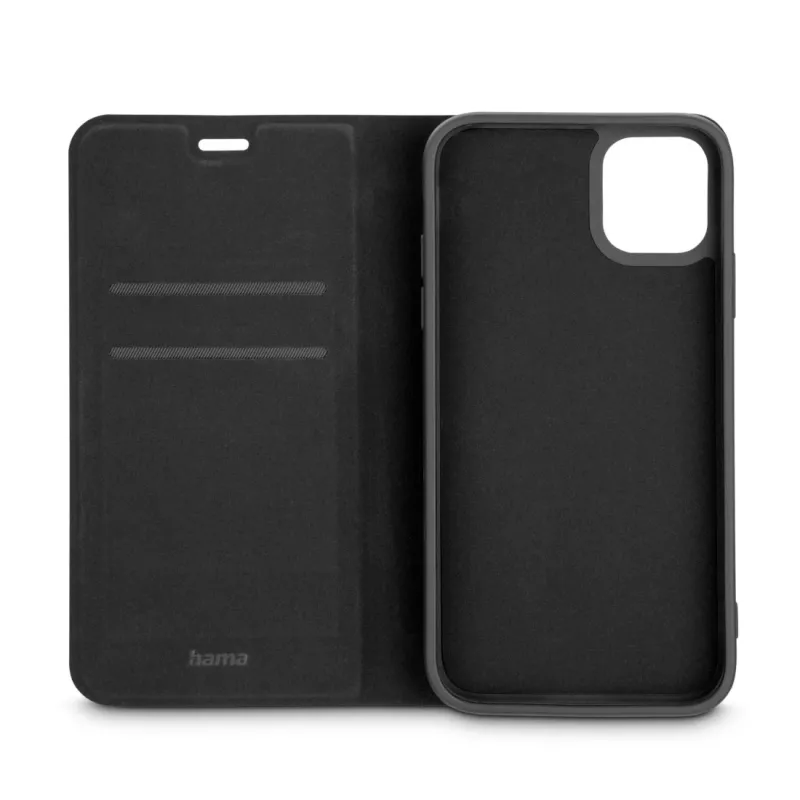 Hama 00138185 mobiliojo telefono dėklas 15,5 cm (6,1 col.) Atverčiamas dėklas Juoda