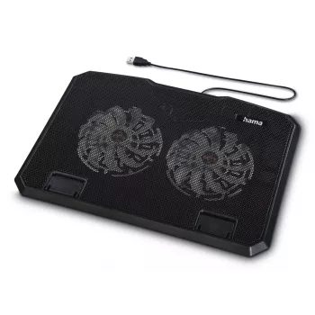 Hama Juoda Metal nešiojamojo kompiuterio aušinimo padėklas 39,6 cm (15,6 col.)
