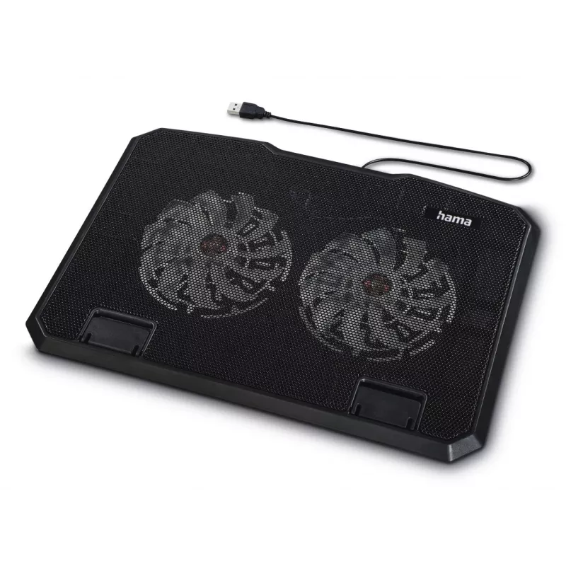 Hama Juoda Metal nešiojamojo kompiuterio aušinimo padėklas 39,6 cm (15,6 col.)