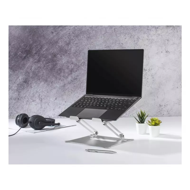 Hama Alu nešiojamojo kompiuterio stovas, sidabrinis 39,6 cm (15,6 colių)