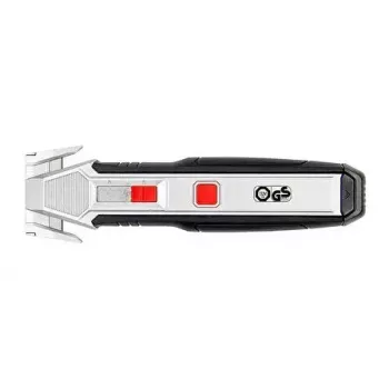 Utility Knife Wedo 78 888 Juoda Raudona Sidabrinė Snap-off Geležtė 50mm Plotis 175mm Ilgis