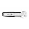 Utility Knife Wedo 78 888 Juoda Raudona Sidabrinė Snap-off Geležtė 50mm Plotis 175mm Ilgis