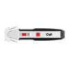 Utility Knife Wedo 78 888 Juoda Raudona Sidabrinė Snap-off Geležtė 50mm Plotis 175mm Ilgis