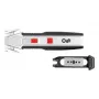 Utility Knife Wedo 78 888 Juoda Raudona Sidabrinė Snap-off Geležtė 50mm Plotis 175mm Ilgis