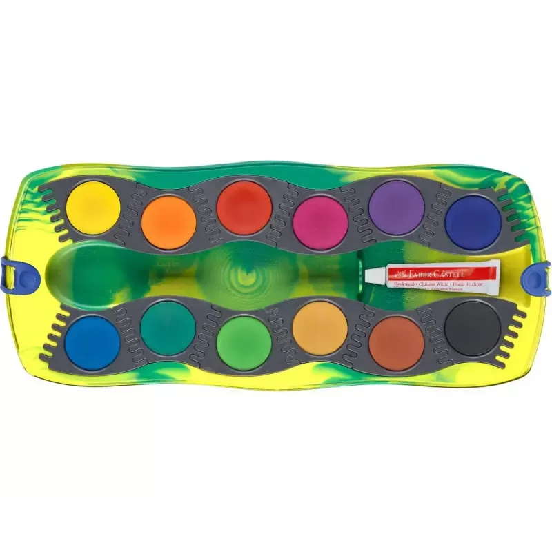 Dažai Faber-Castell 125036 Įvairių spalvų Kieti įvairiaspalviai