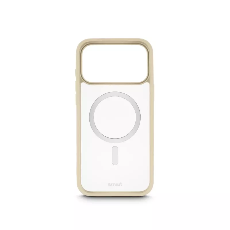 Hama Frame Protect mobiliojo telefono dėklas 17,5 cm (6,9 colio) Užvalkalas Smėlio spalvos, Skaidrus
