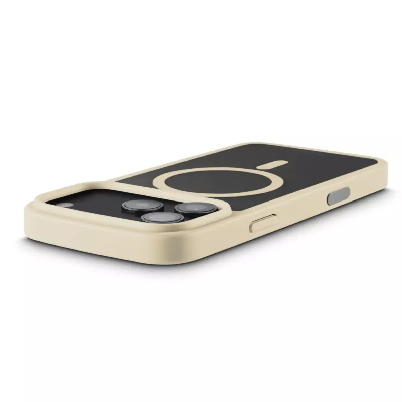 Hama Frame Protect mobiliojo telefono dėklas 17,5 cm (6,9 colio) Užvalkalas Smėlio spalvos, Skaidrus