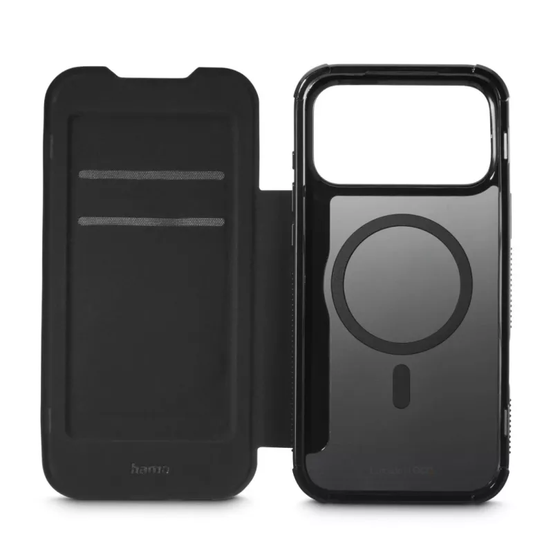 Hama Extreme Protect mobiliojo telefono dėklas 17,5 cm (6,9 col.) Folio Juoda