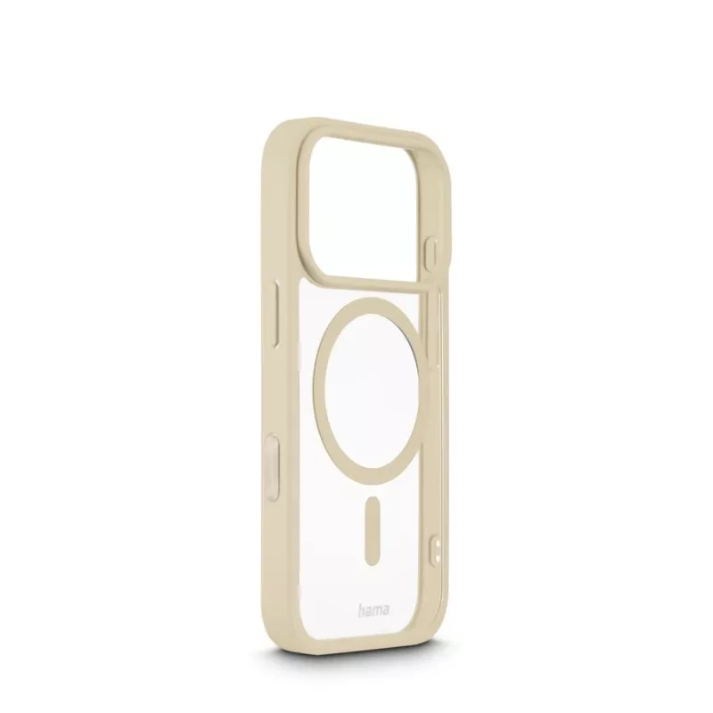 Hama Frame Protect mobiliojo telefono dėklas 16 cm (6.3 col.) Užvalkalas Smėlio, Permatomas
