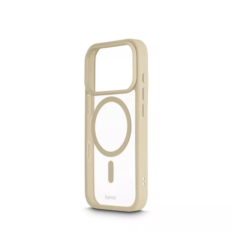 Hama Frame Protect mobiliojo telefono dėklas 16 cm (6.3 col.) Užvalkalas Smėlio, Permatomas