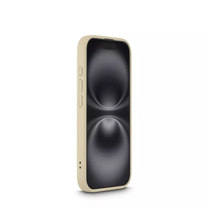 Hama Frame Protect mobiliojo telefono dėklas 16 cm (6,3 col.) Dangtelis Smėlio spalva, Skaidrus