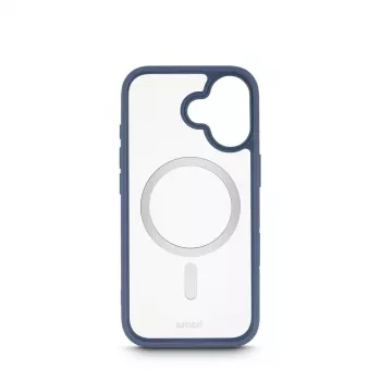 Hama Frame Protect mobiliojo telefono dėklas 16 cm (6,3 col.) Užvalkalas Mėlynas, Skaidrus