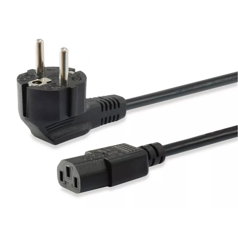 Equip aukštos kokybės maitinimo laidas, C13 į Schuko, 1,8 m