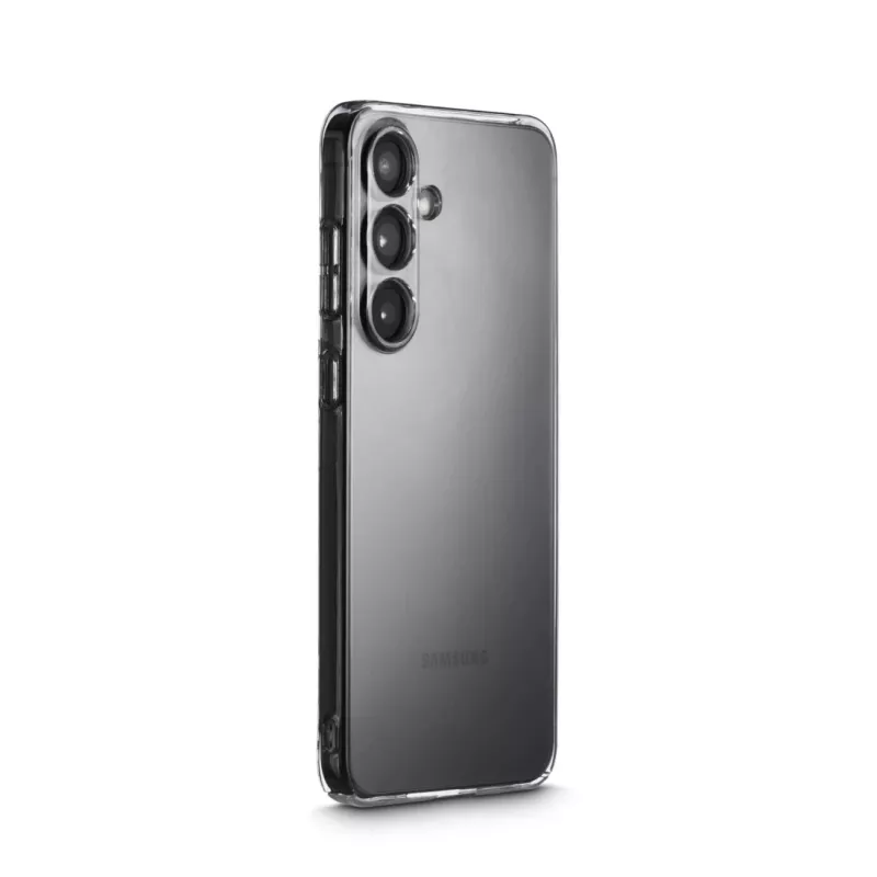 Hama plonas Protect mobiliojo telefono dėklas, permatomas, Samsung Galaxy S25 FE 6.7 colių