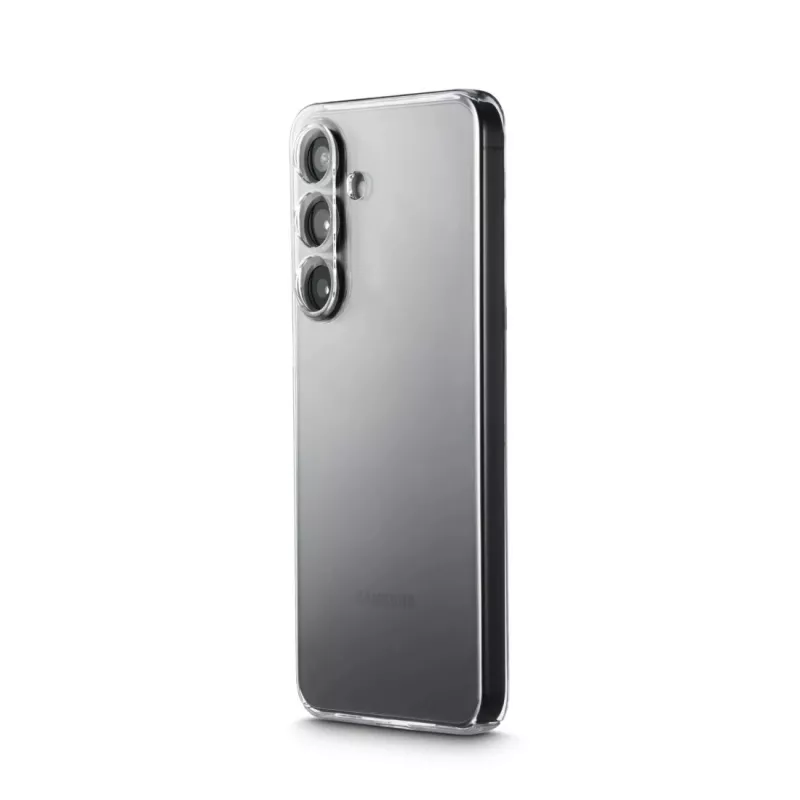 Hama plonas Protect mobiliojo telefono dėklas, permatomas, Samsung Galaxy S25 FE 6.7 colių