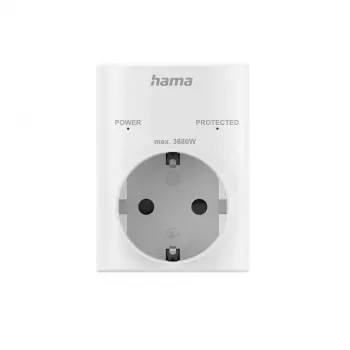 Hama 00223324 maitinimo kištuko adapteris, F tipo, baltas