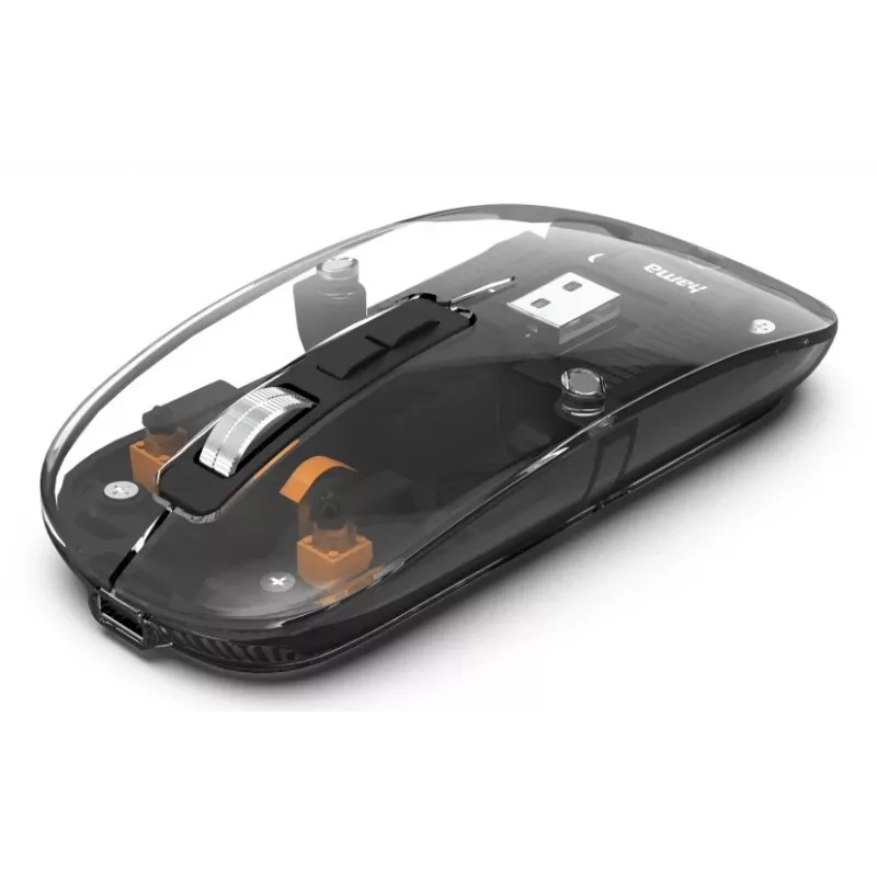 Hama WM-600 pelė biuro Ambidextrous RF belaidė + Bluetooth optinė 1600 DPI
