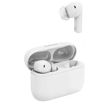 Hama Passion Clear II ausinės True Wireless Stereo (TWS) į ausis įdedamos Skambučiams / muzikai Bluetooth balta