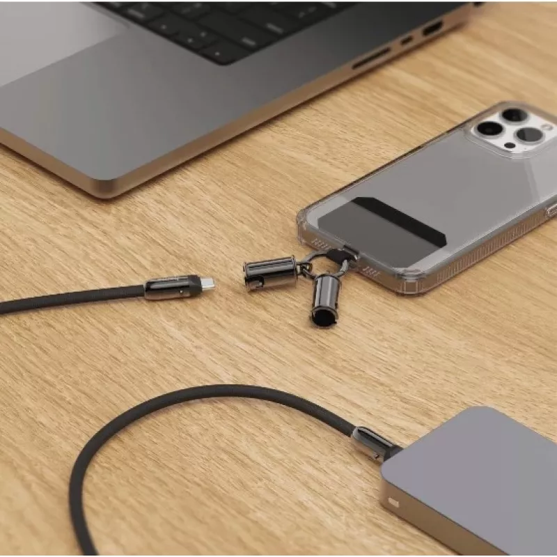 Hama 00201751 USB laidas USB 2.0 1,2 m USB C juoda