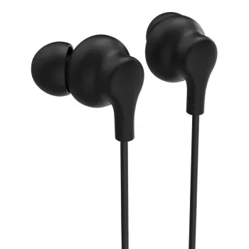 Hama Popply ausinės su laidu į ausis dedamos Skambučiai / Muzika Juoda
