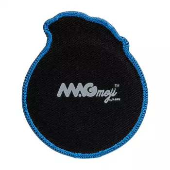 Ženkliukas LAUT MAGMOJI BADGE – Happy Holiday Edition, medžiaginis, tekstilinis, raudonas, 1 vnt.