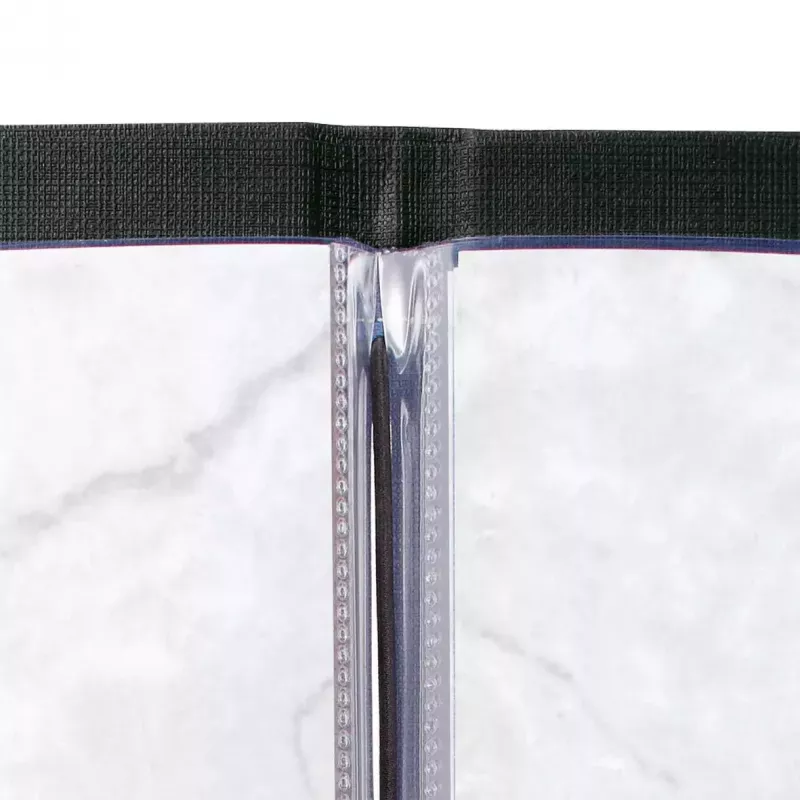 Aplankas Sigel SM115 Oda Linas Plastikas Juodas A5