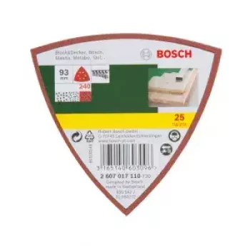 Bosch 2607017110 25 vnt. šlifavimo lapelis