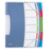 Esselte Divider Book Vivida PP 6 tabs, Mėlyna, Daugiaspalvis, Polivinilchloridas (PVC), A4, 266 mm, 20 mm, 320 mm