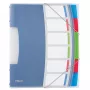 Esselte Divider Book Vivida PP 6 tabs, Mėlyna, Daugiaspalvis, Polivinilchloridas (PVC), A4, 266 mm, 20 mm, 320 mm