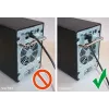 Tinklo kabelis Goobay CAT5e, 2x 90° kampuoti RJ-45, U/UTP, 5 m, juodas