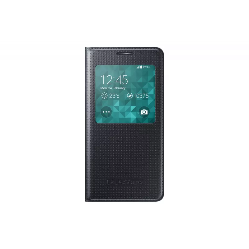 “Samsung EF-CG850B” mobiliojo telefono dėklas, atverčiamas, sidabrinis